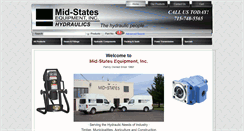 Desktop Screenshot of midstateshydraulics.com